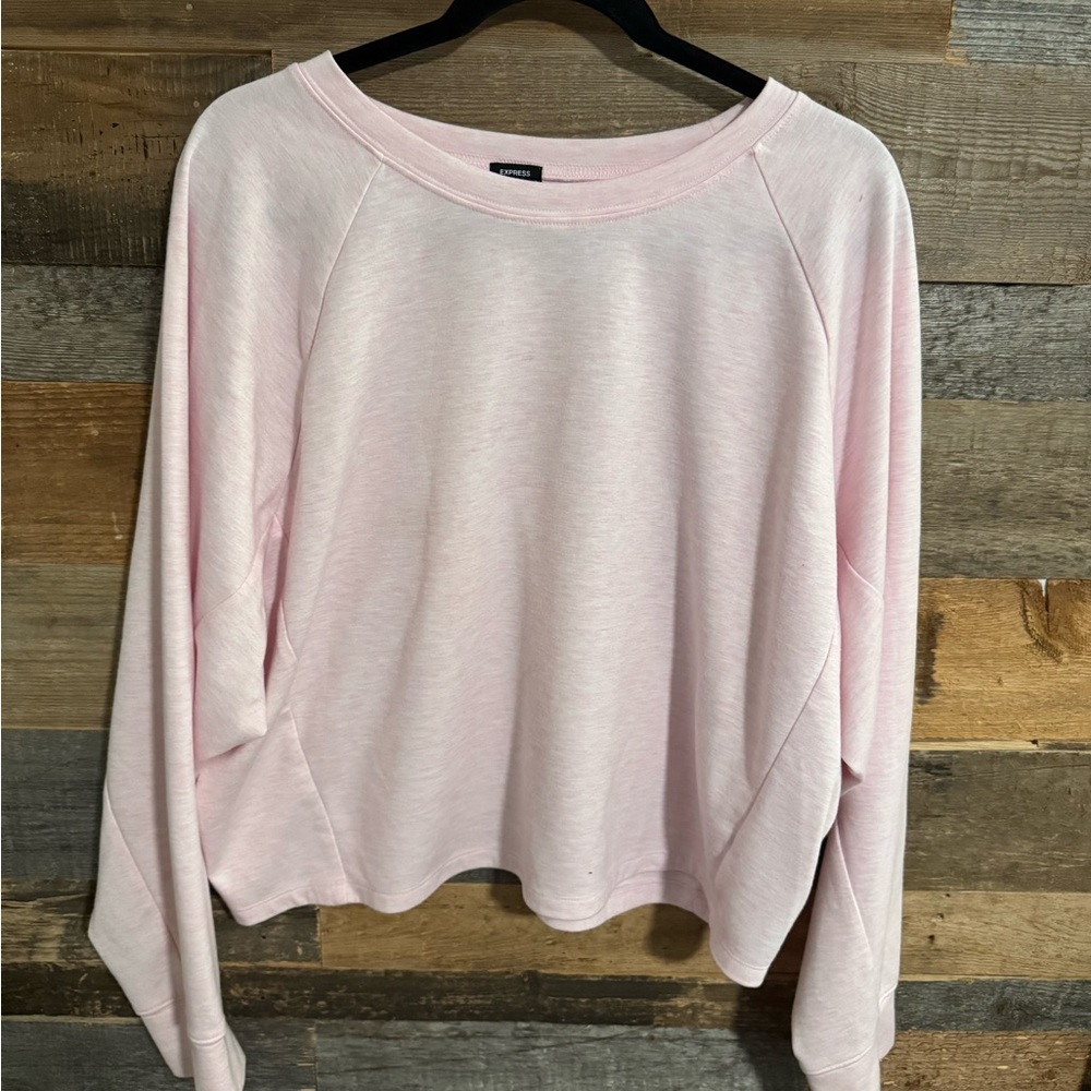 Express Light Pink Sweatshirt